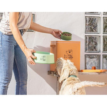 3 Piece Vigar Pets Club Feeder Bowl Set